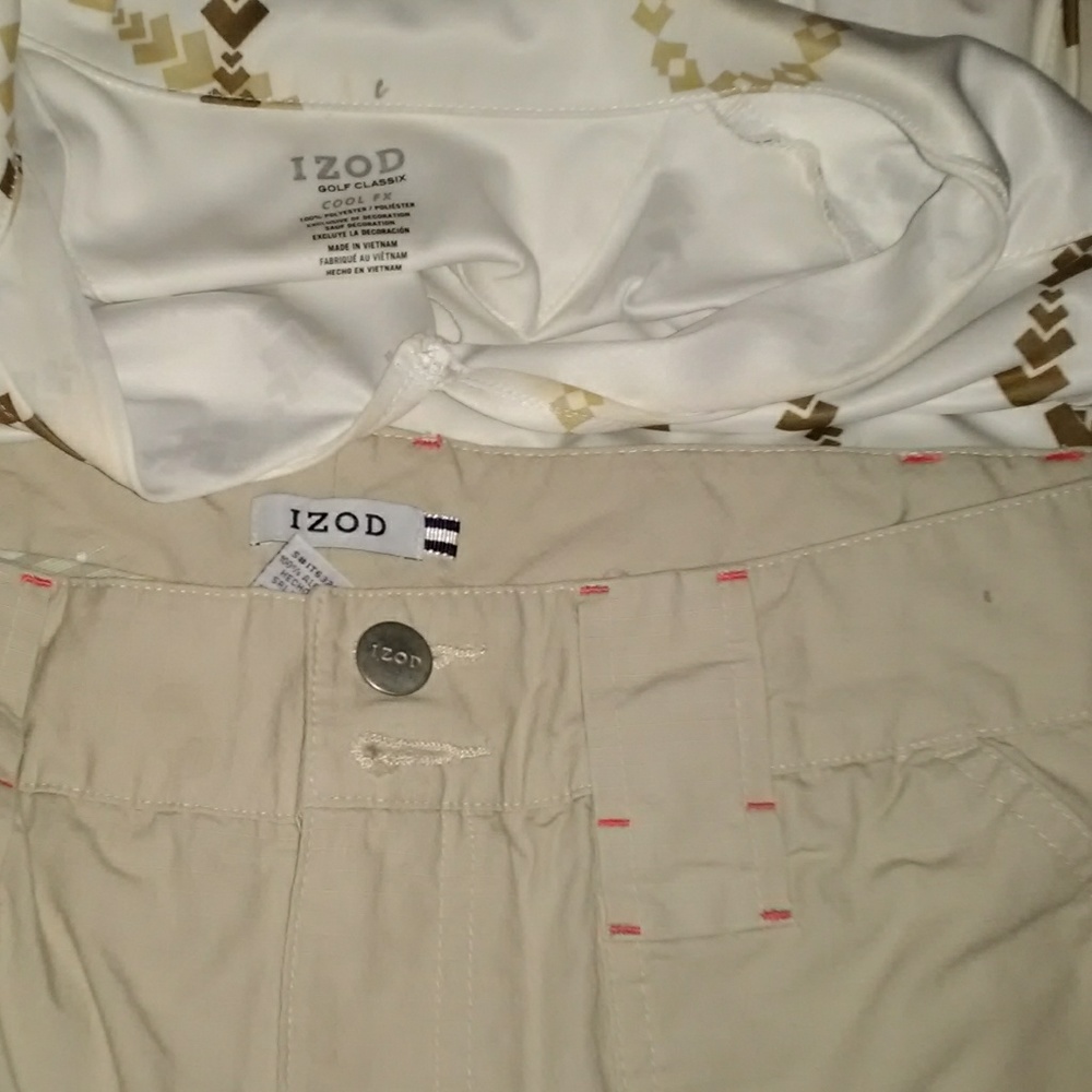 Izod golf outfit
